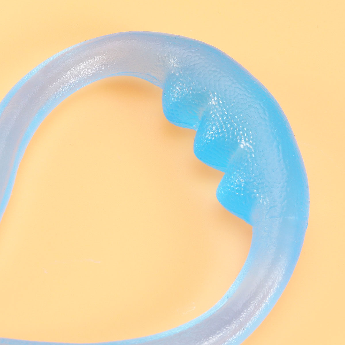 Blue Figure 8 Silicone Yoga Pu - Yoga Fitness Resistance Band ulasan dan harga