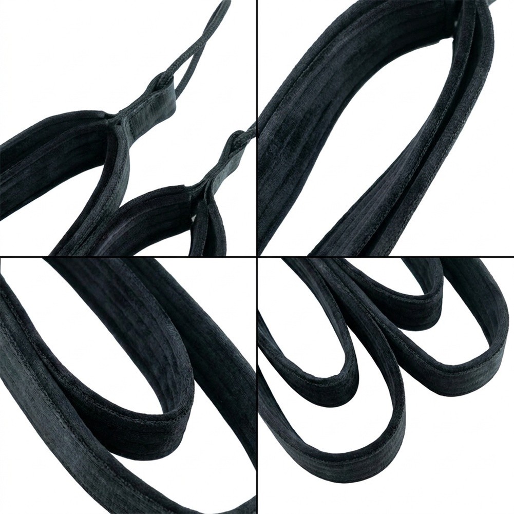 Black Double Loop For Pilates  - Yoga Fitness Training ulasan dan harga